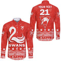 custom-personalised-and-number-sydney-swans-unique-winter-season-hawaii-long-sleeve-button-shirt-swans-merry-christmas