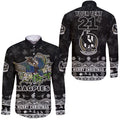 custom-personalised-and-number-collingwood-pies-unique-winter-season-hawaii-long-sleeve-button-shirt-magpies-merry-christmas