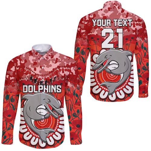 custom-personalised-dolphins-rugby-anzac-hawaii-long-sleeve-button-shirt-camouflage-poppy
