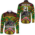 custom-personalised-panthers-rugby-hawaii-long-sleeve-button-shirt-boomerang-indigenous-dots