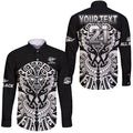 custom-text-and-number-aotearoa-silver-fern-rugby-sevens-hawaii-long-sleeve-button-shirt-maori-tribal-all-black