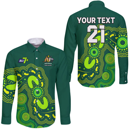 custom-text-and-number-australia-rugby-sevens-hawaii-long-sleeve-button-shirt-aboriginal