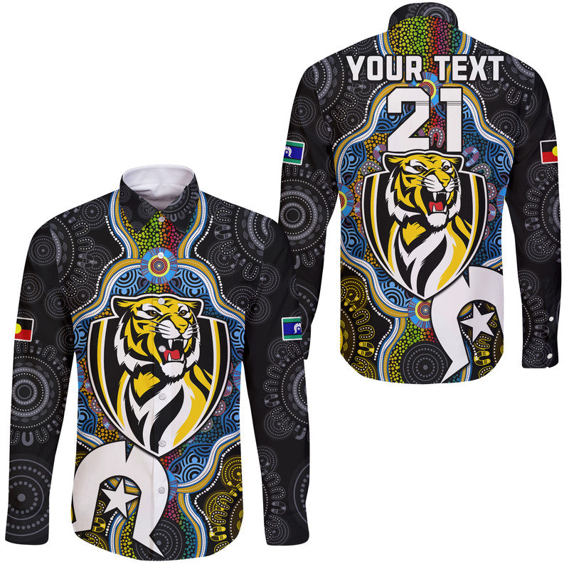 custom-personalised-richmond-tigers-football-naidoc-week-hawaii-long-sleeve-button-shirt-indigenous