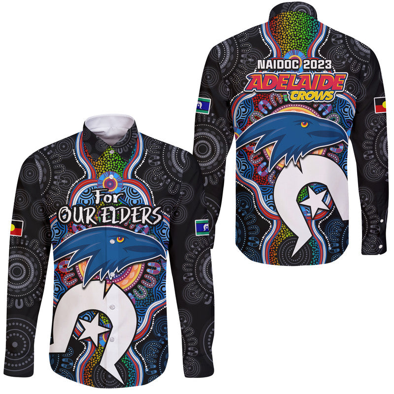 crows-football-naidoc-week-2023-hawaii-long-sleeve-button-shirt-for-our-elders-indigenous