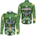 raiders-rugby-hawaii-long-sleeve-button-shirt-boomerang-indigenous-dots