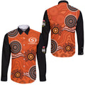 perth-scorchers-cricket-dots-perth-scorchers-cricket-dots-long-sleeve-button-shirt