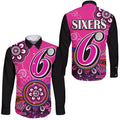 sydney-sixers-hawaii-long-sleeve-button-shirt-cricket-indigenous-aboriginal-lizard-version