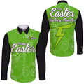sydney-thunder-cricket-happy-easter-day-hawaii-long-sleeve-button-shirt-simple-style
