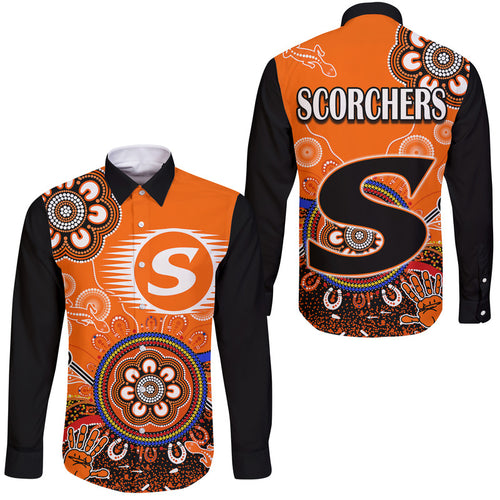 perth-scorchers-hawaii-long-sleeve-button-shirt-cricket-indigenous-aboriginal-lizard-version