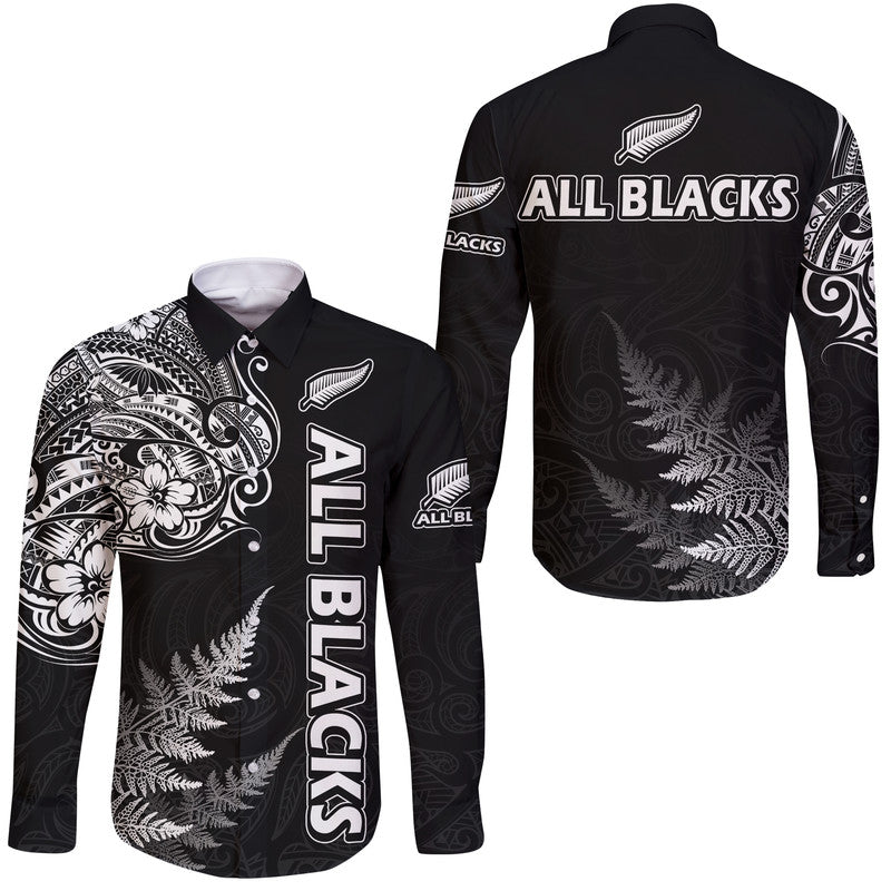 new-zealand-silver-fern-rugby-hawaii-long-sleeve-button-shirt-maori-ethics-style