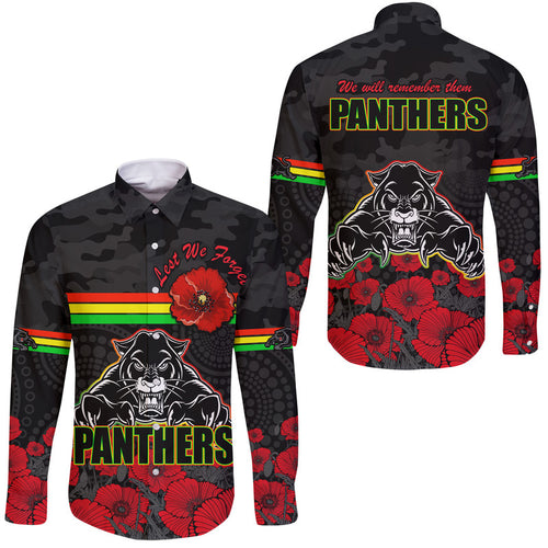 panthers-rugby-anzac-hawaii-long-sleeve-button-shirt-angry-panther-camouflage-with-poppy
