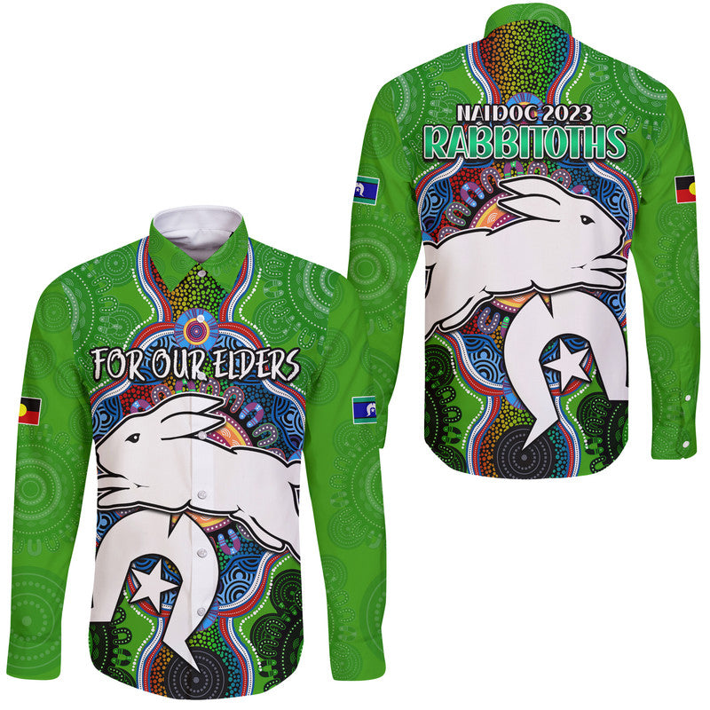 naidoc-week-2023-for-our-elders-hawaii-long-sleeve-button-shirt-rabbitoths-indigenous-no2