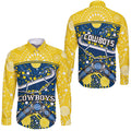 cowboys-rugby-hawaii-long-sleeve-button-shirt-boomerang-indigenous-dots