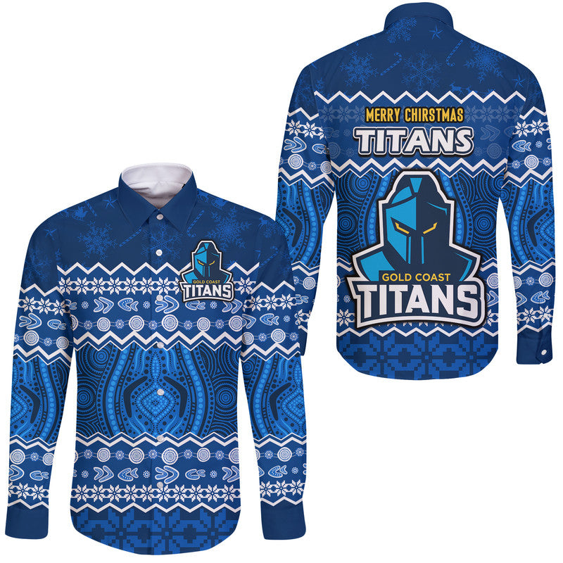 titans-aboriginal-gold-coast-christmas-vibe-hawaii-long-sleeve-button-shirt