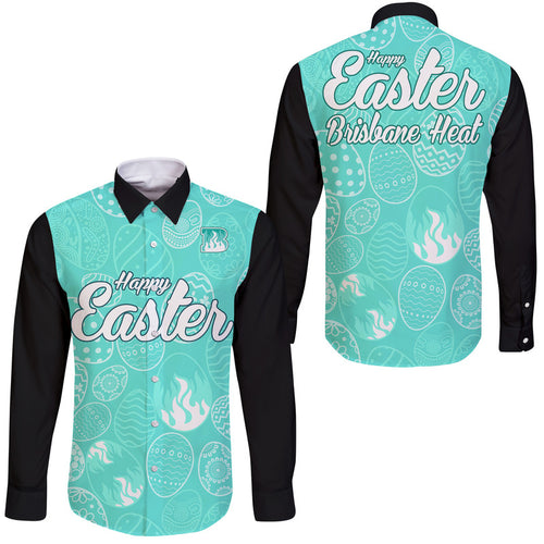 brisbane-heat-cricket-happy-easter-day-hawaii-long-sleeve-button-shirt-simple-style