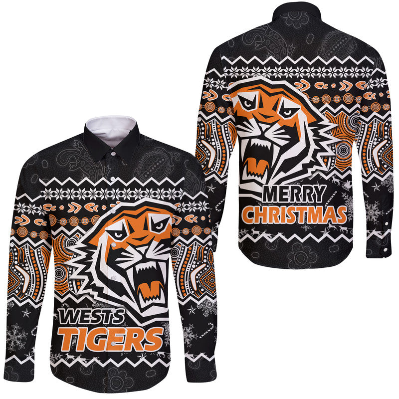 wests-tigers-aboriginal-christmas-vibe-black-version-hawaii-long-sleeve-button-shirt
