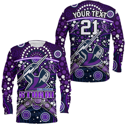 custom-personalised-storm-rugby-long-sleeve-shirt-melbourne-boomerang-indigenous-dots
