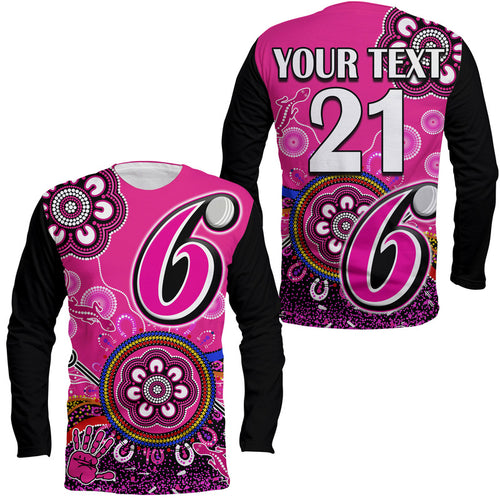custom-personalised-sydney-sixers-long-sleeve-shirt-cricket-indigenous-aboriginal-lizard-version