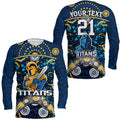 custom-personalised-titans-rugby-long-sleeve-shirt-boomerang-indigenous-dots
