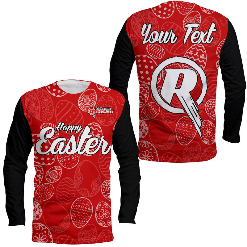 custom-personalised-melbourne-renegades-cricket-happy-easter-day-long-sleeve-shirt-simple-style