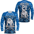 custom-personalised-bulldogs-rugby-long-sleeve-shirt-boomerang-indigenous-dots