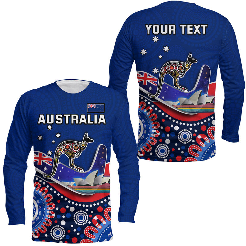 custom-personalised-australia-day-long-sleeve-shirt-indigenous-kangaroo-and-boomerang