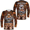 custom-personalised-wests-tigers-rugby-long-sleeve-shirt-boomerang-indigenous-dots