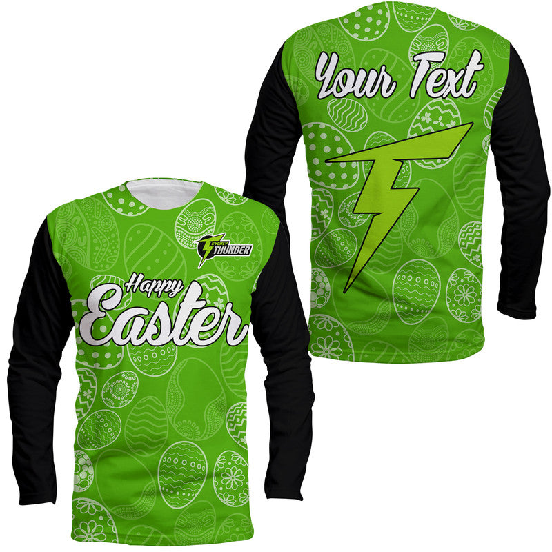 custom-personalised-sydney-thunder-cricket-happy-easter-day-long-sleeve-shirt-simple-style