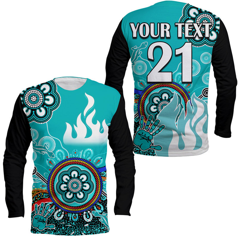 custom-personalised-brisbane-heat-long-sleeve-shirt-cricket-indigenous-aboriginal-lizard-version
