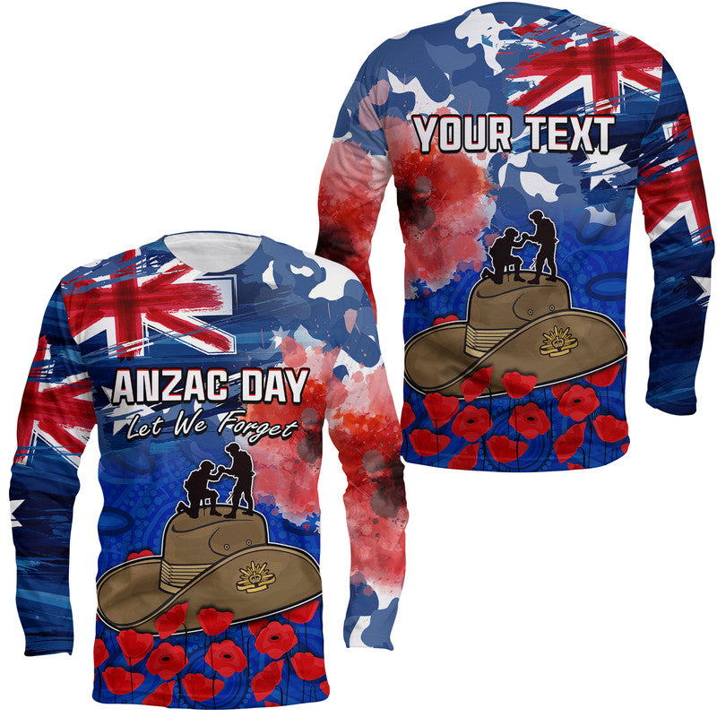 custom-personalised-australia-anzac-day-long-sleeve-shirt-grunge-australia-flag-and-red-poppy