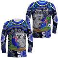 custom-personalised-australia-koala-aboriginal-long-sleeve-shirt-koala-hugging-rugby-ball-blue