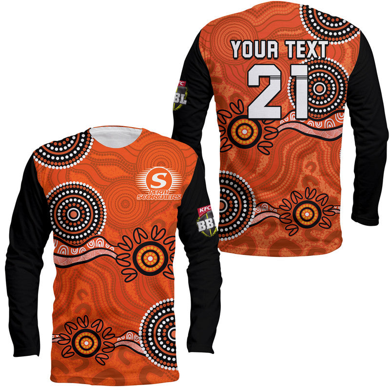 custom-personalised-perth-scorchers-cricket-dots-long-sleeve-shirt