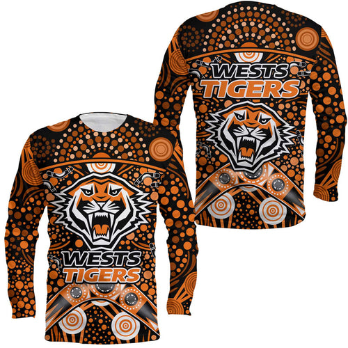 wests-tigers-rugby-long-sleeve-shirt-boomerang-indigenous-dots