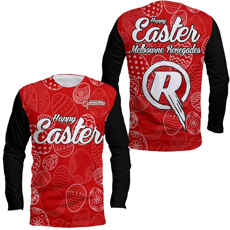 melbourne-renegades-cricket-happy-easter-day-long-sleeve-shirt-simple-style