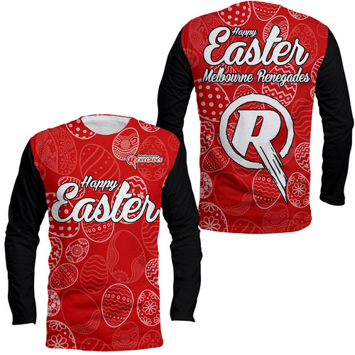 melbourne-renegades-cricket-happy-easter-day-long-sleeve-shirt-simple-style