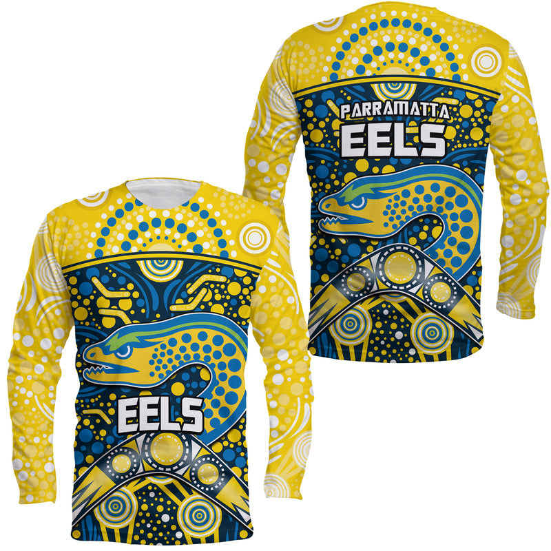parramatta-eels-rugby-long-sleeve-shirt-boomerang-indigenous-dots