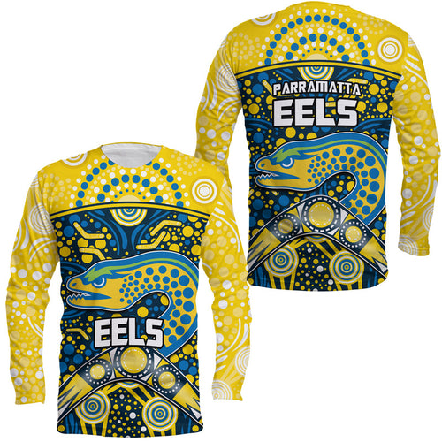 parramatta-eels-rugby-long-sleeve-shirt-boomerang-indigenous-dots
