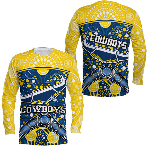 cowboys-rugby-long-sleeve-shirt-boomerang-indigenous-dots