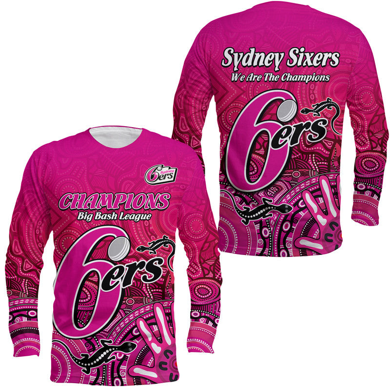 sydney-sixers-champions-long-sleeve-shirt-lizard-indigenous-aboriginal