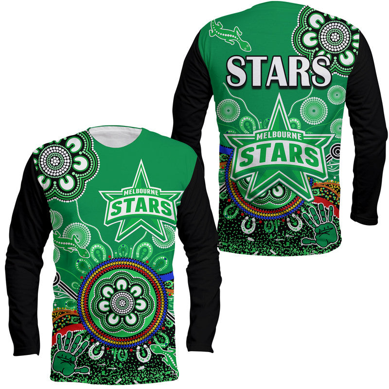 melbourne-stars-long-sleeve-shirt-cricket-indigenous-aboriginal-lizard-version