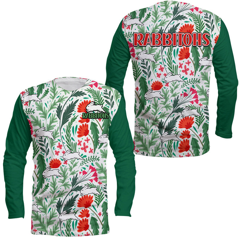 rabbitohs-poppy-flowers-field-long-sleeve-shirt