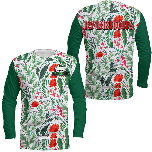 rabbitohs-poppy-flowers-field-long-sleeve-shirt