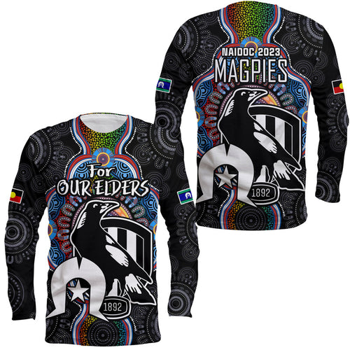 magpies-football-naidoc-week-2023-long-sleeve-shirt-for-our-elders-indigenous