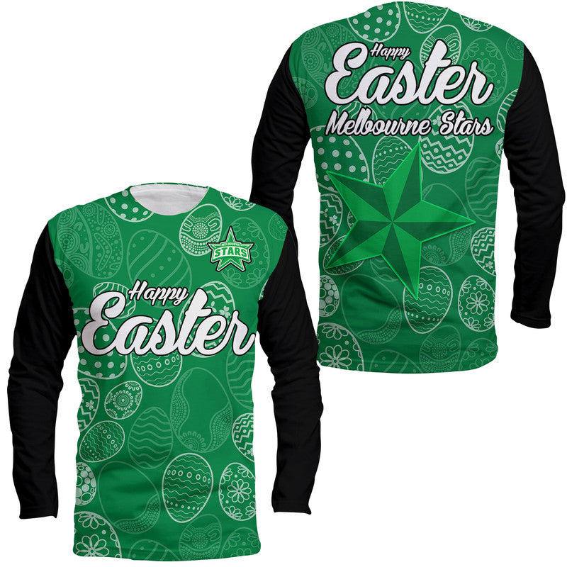 melbourne-stars-cricket-happy-easter-day-long-sleeve-shirt-simple-style