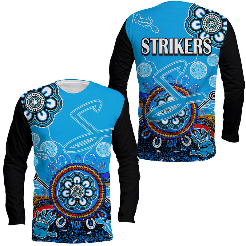 adelaide-strikers-long-sleeve-shirt-cricket-indigenous-aboriginal-lizard-version