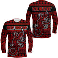 custom-personalised-australian-lizard-christmas-vibe-with-aboriginal-dot-painting-style-long-sleeve-shirt