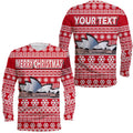 custom-personalised-australian-sydney-opera-house-christmas-vibe-with-aboriginal-dot-painting-style-long-sleeve-shirt