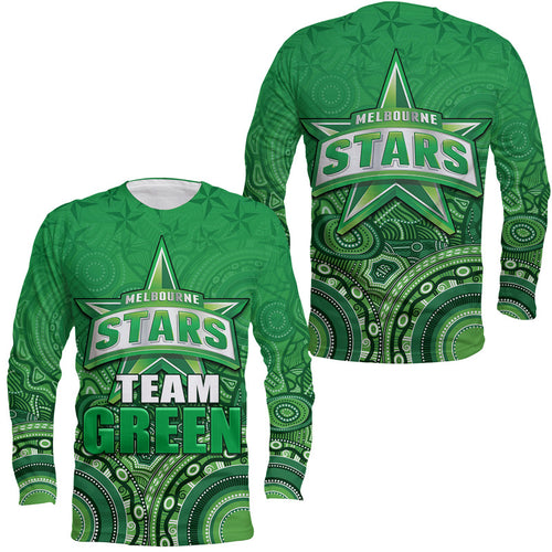 melbourne-team-green-indigenous-aboriginal-stars-arts-long-sleeve-shirt