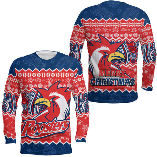sydney-aboriginal-roosters-christmas-vibe-long-sleeve-shirt
