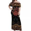 naidoc-week-2022-off-shoulder-long-dress-aboriginal-art-hand-stencils